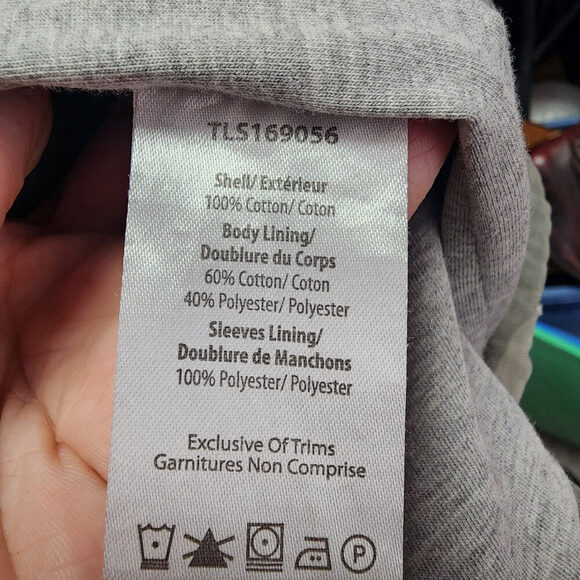 Triple Five Soul Grey Camo Cotton Zip Up Jacket Size M - Picture 9 of 10